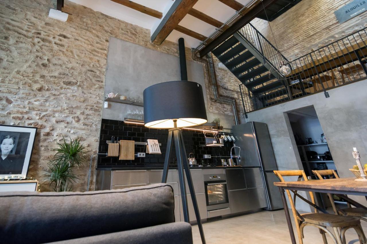 Ferienwohnung Increible Loft De Diseno En Casco Antiguo Amposta Exterior foto